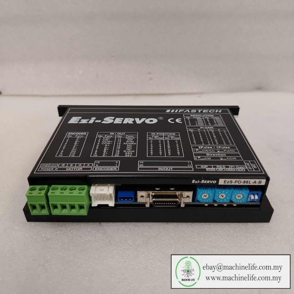 Fastech EzS-PD-86L-A-B Ezi-Servo Closed Loop Stepping System