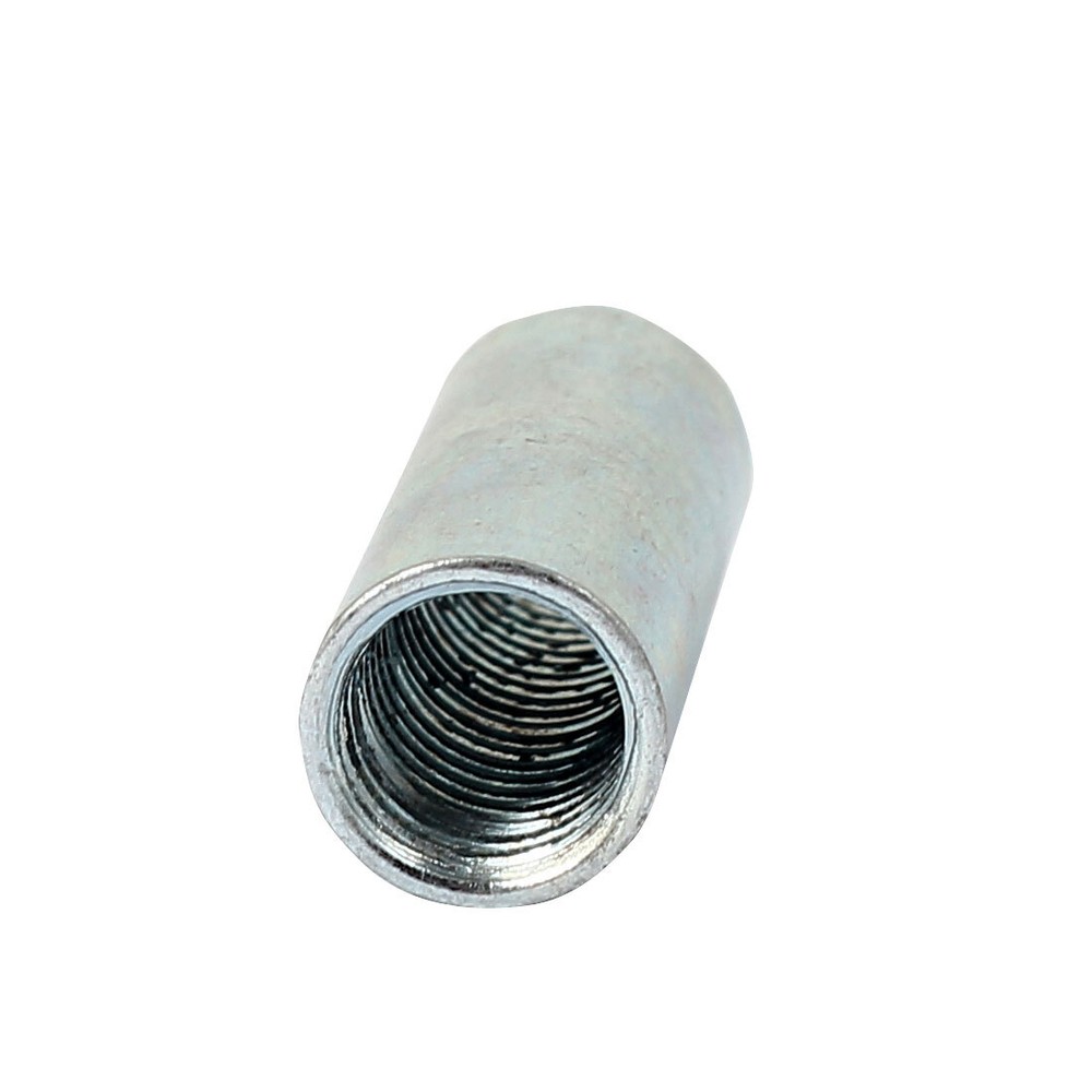 10pack M10 Female Thread Rod Bar Stud Metal Round Coupling Connector Nuts