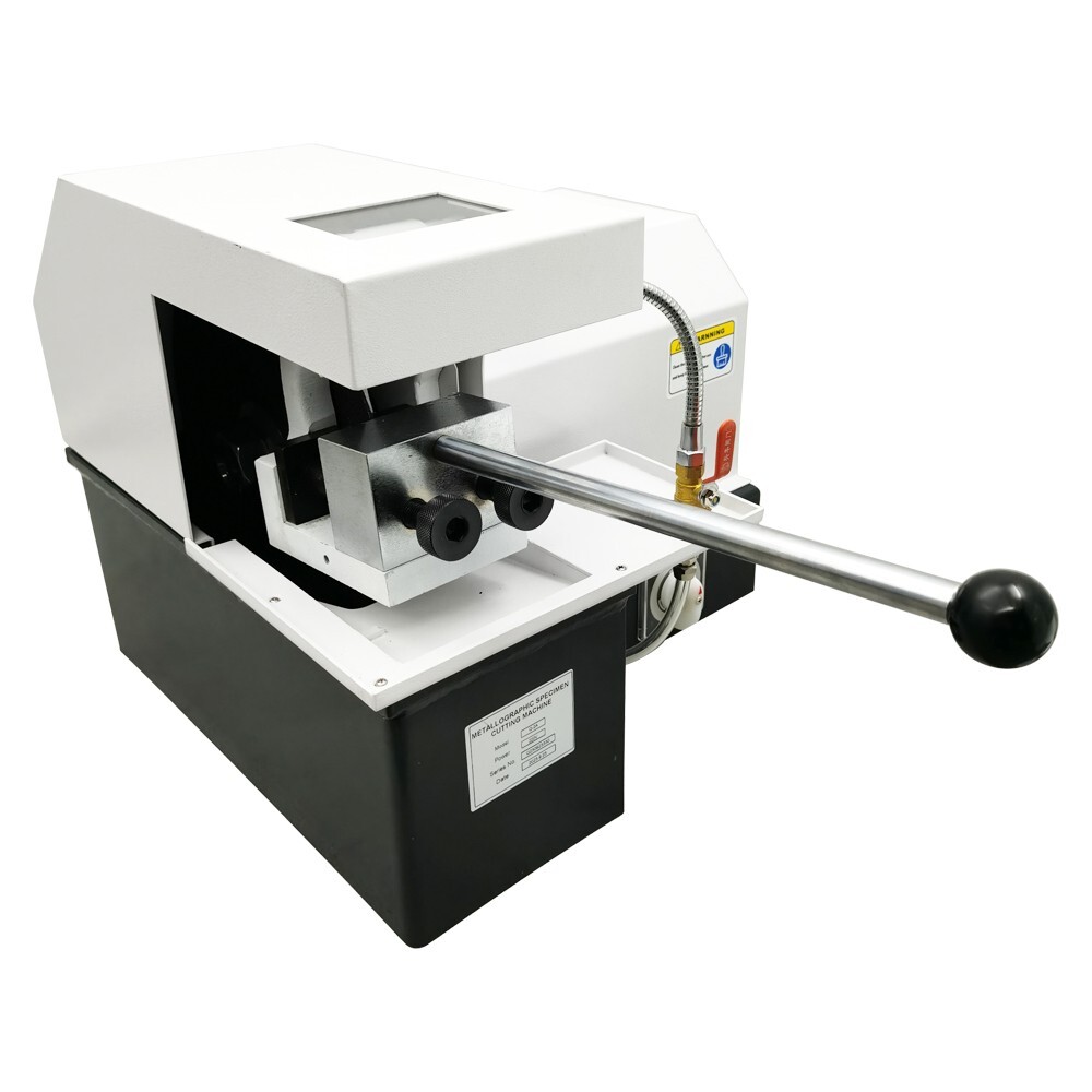Manual Desktop Metallographic Sample Cutter Specimen Cutting Machine 220V