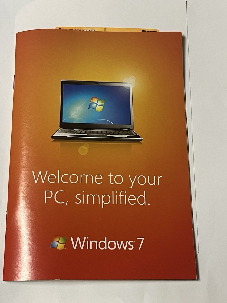 Microsoft Windows 7 Ultimate 32 Bit and 64 Bit DVDs Box License Key