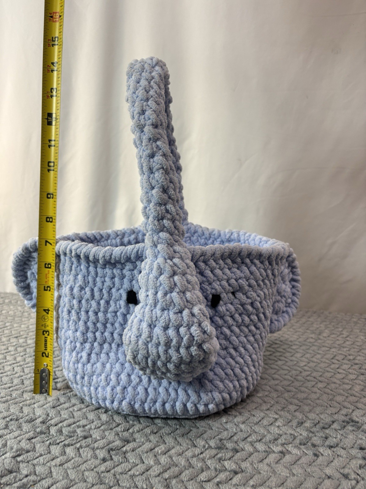 Baby Boy Newborn Gift Handmade Crochet Basket 23pc Set Bibs Socks Swaddles