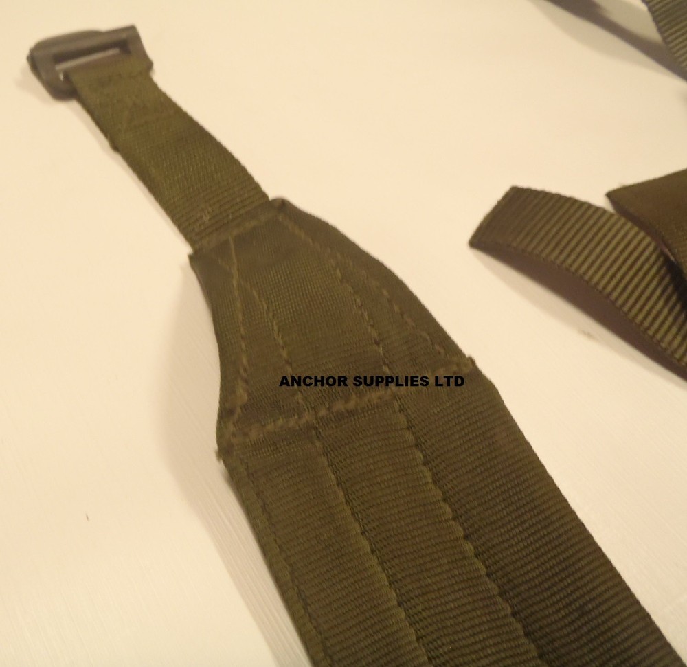 Ex British Army GS / Para Back Pack Frame Back Support Straps Pair (Still18F)