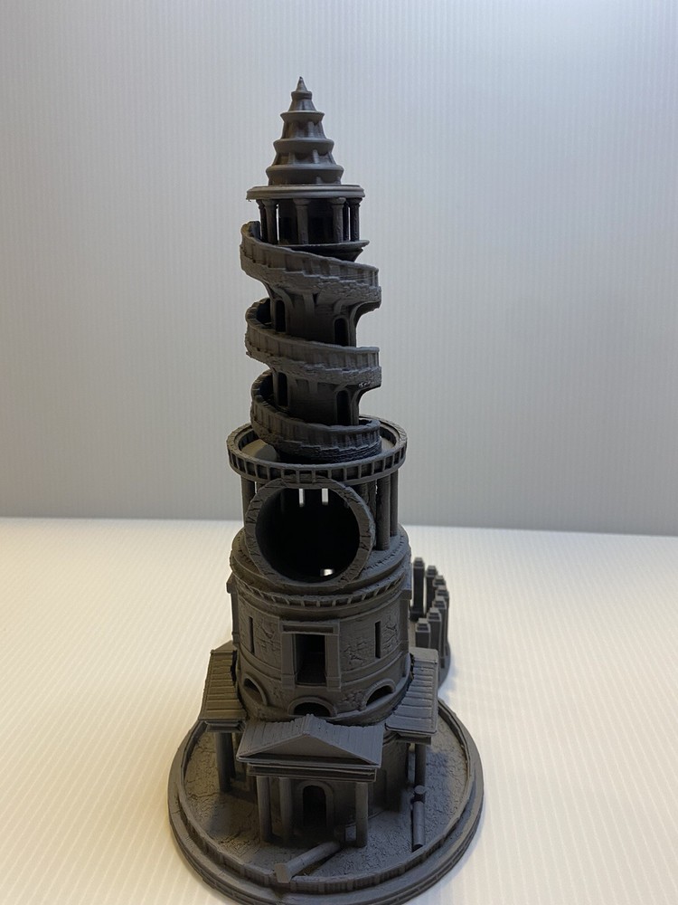 Mediterranean Temple Dice Tower