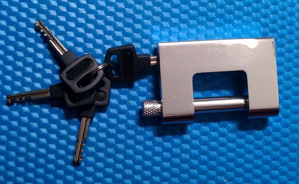 Weld-on or Bolt-on Lock Box and High Security Lock Combo for Containers