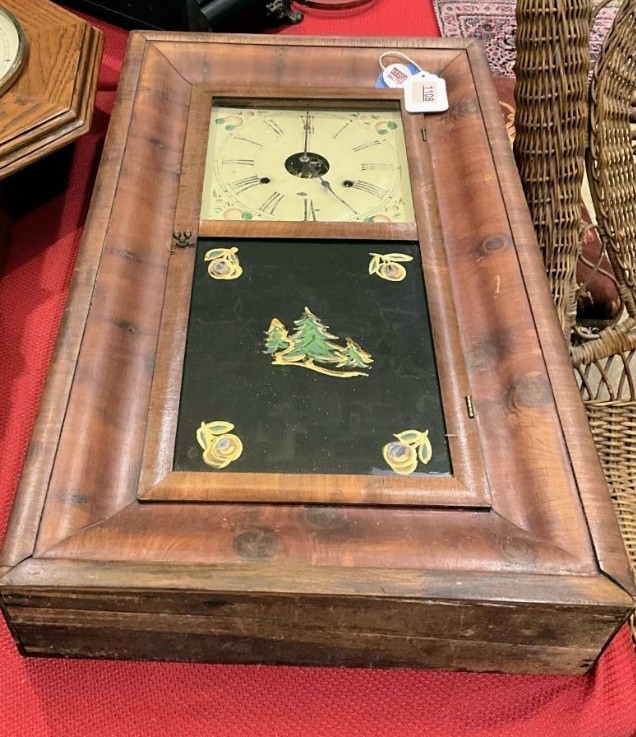 Antique Chauncey Jerome Ogee Clock