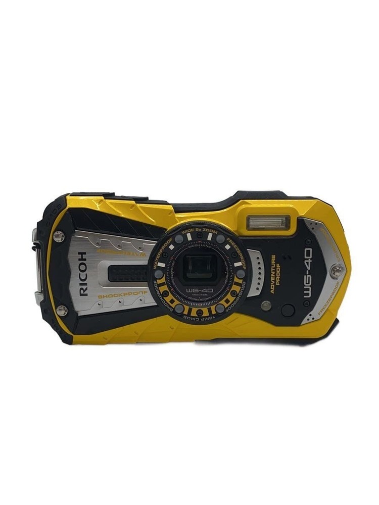 RICOH Compact digital camera WG-40 [yellow] Used