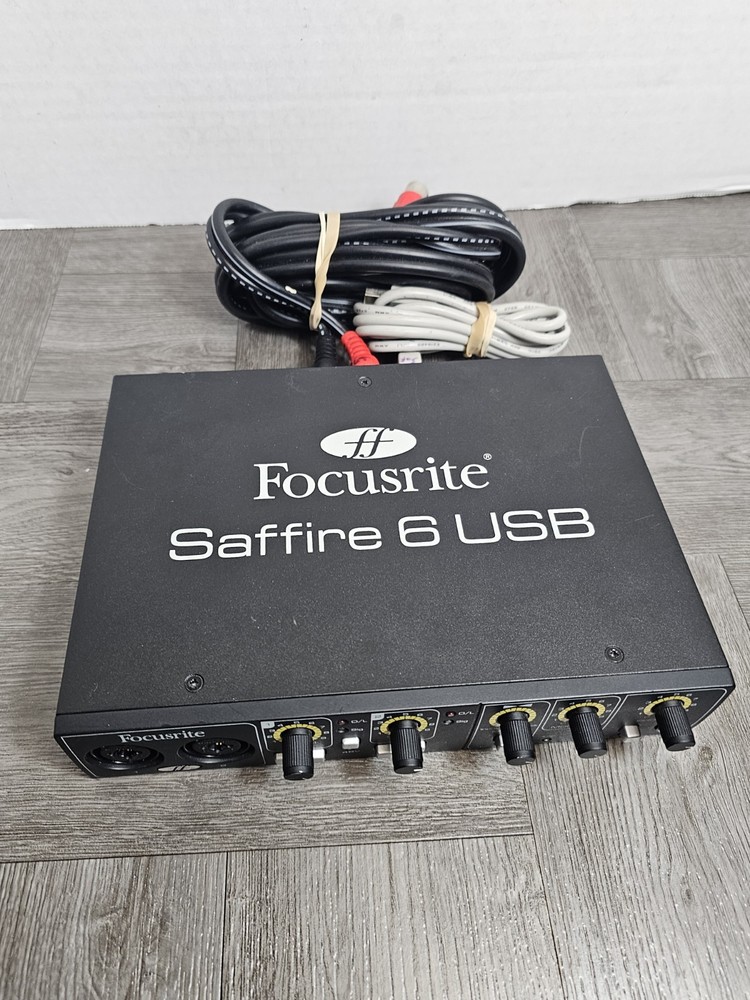 Focusrite Saffire 6 USB Audio Interface MOSF001