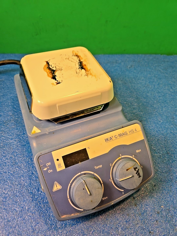 IKA C-MAG Hs 4 Magnetic Stirrer ~ Error Code E6 Selling As Parts