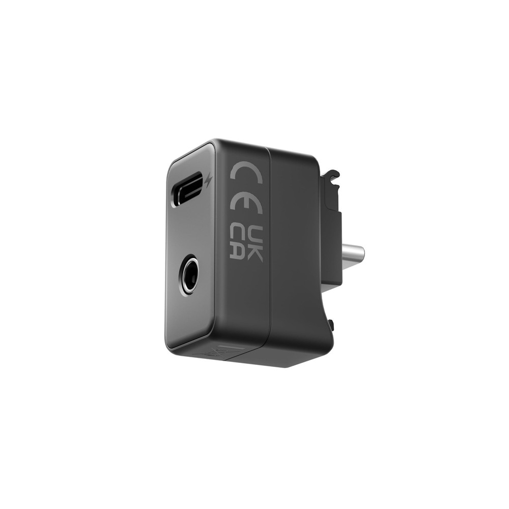 Insta360 X5 Mic Adapter Black