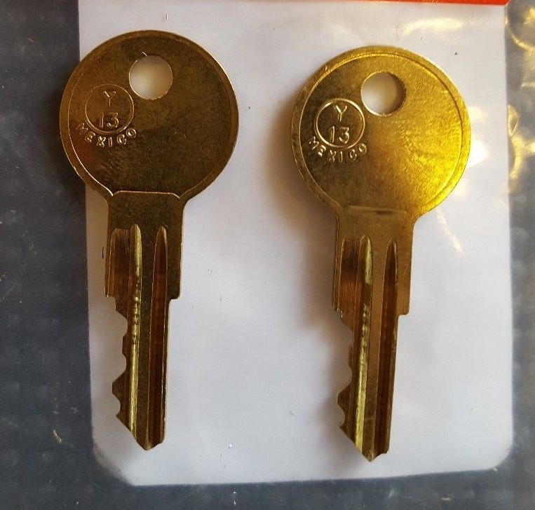 551CH - 596CH KEY 2 NEW KEYS FOR HUSKY TOOL BOX KEY Codes 551CH - 596CH