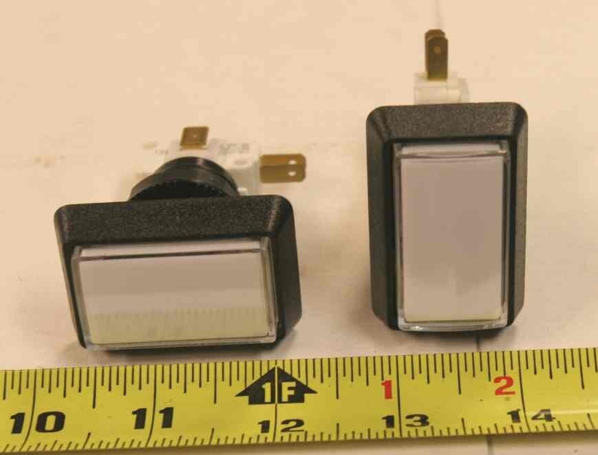 Dixie Narco soda machine live display selection button replacements, qty. 2