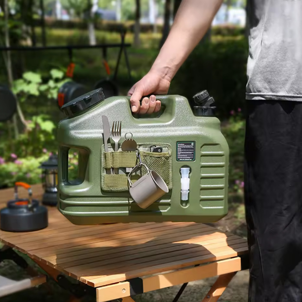 7 Gallon Water Jug,Camping Water Container, BPA Free Portable Water Dispenser US