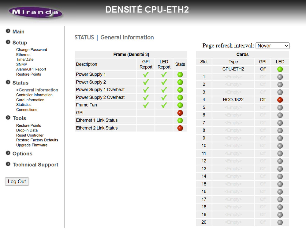 Belden GV Densité 3 Frame / KALEIDO MX * Responsive