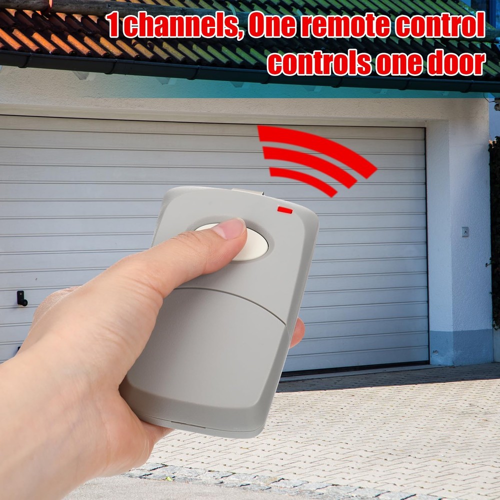 2 Pcs 1 Channel Gate Opener Remote Compatible with Multi Code 3089 308911 Lin...