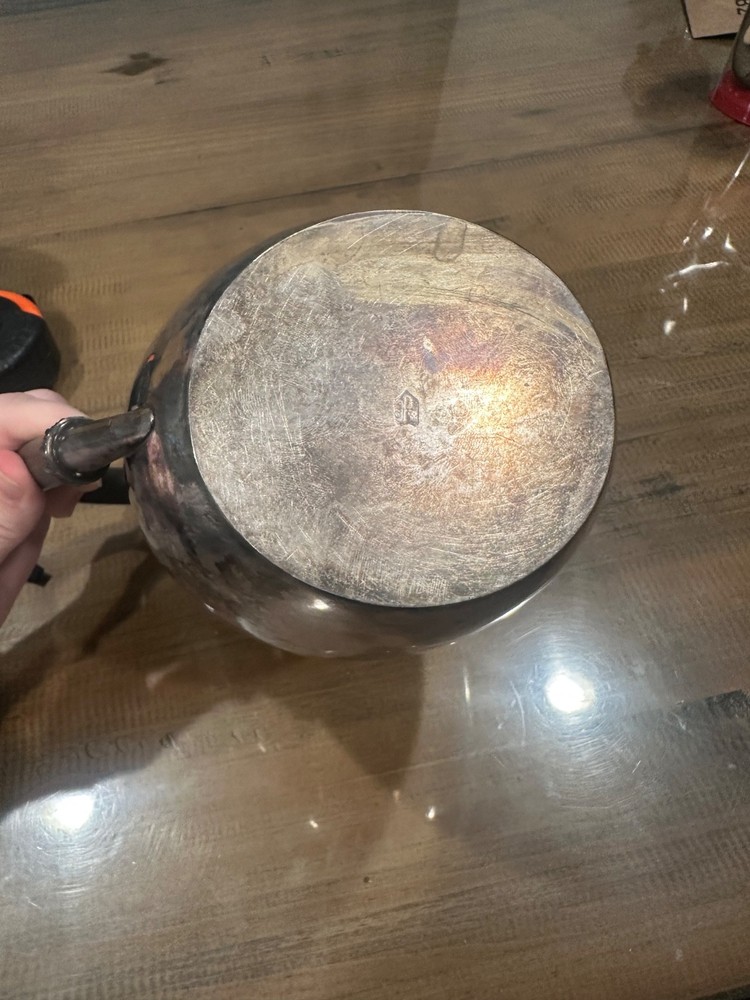 Carmichael Silver Plated Pitcher, 8 3/4" High.