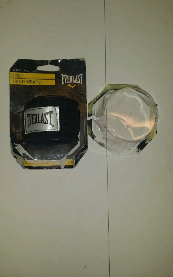 Everlast 108" Boxing Handwraps-Black