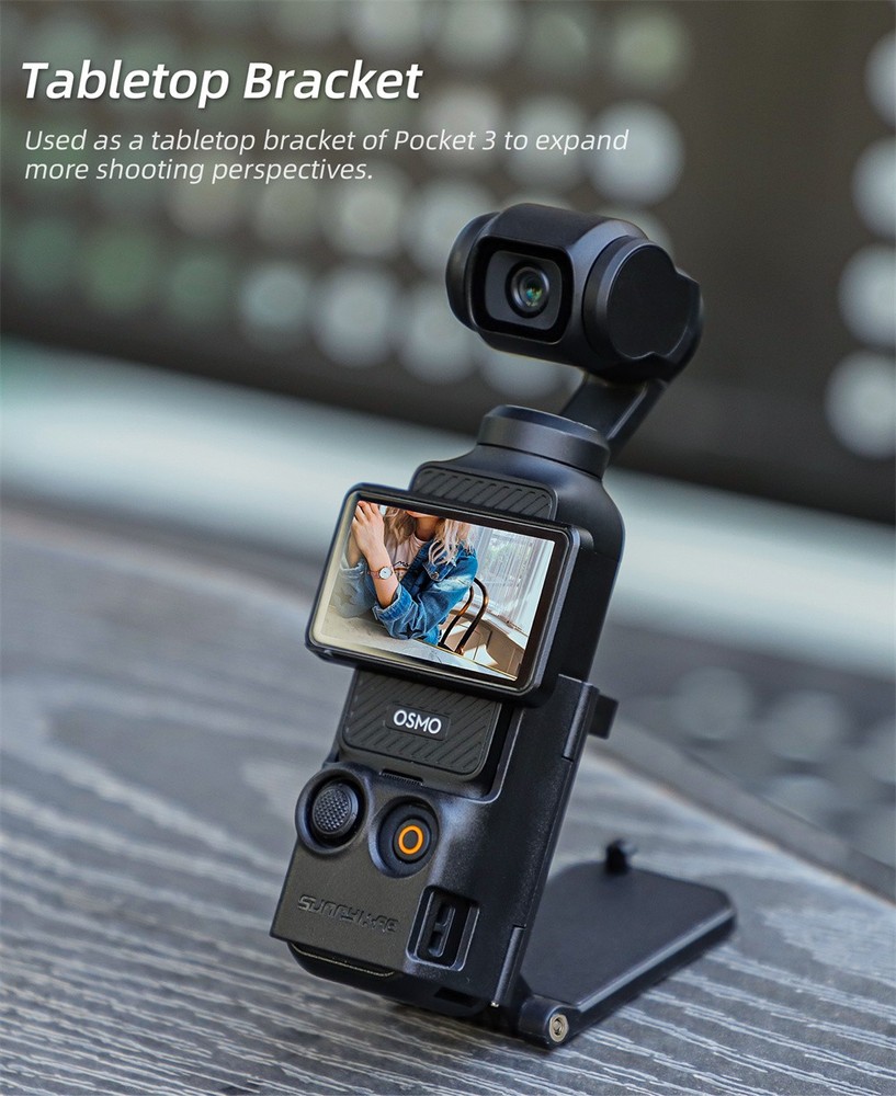 Magnetic Mount Tabletop Base Bracket Angles Adjustable for DJI Osmo Pocket 3