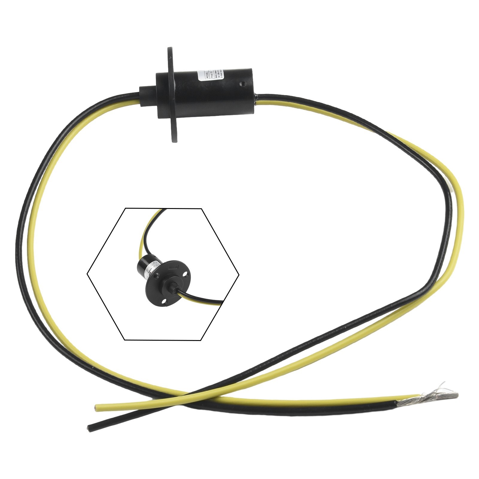 2Wires-Electrical Slip Ring Collector Ring Wind Turbine Generator Slip-Ring, 30A