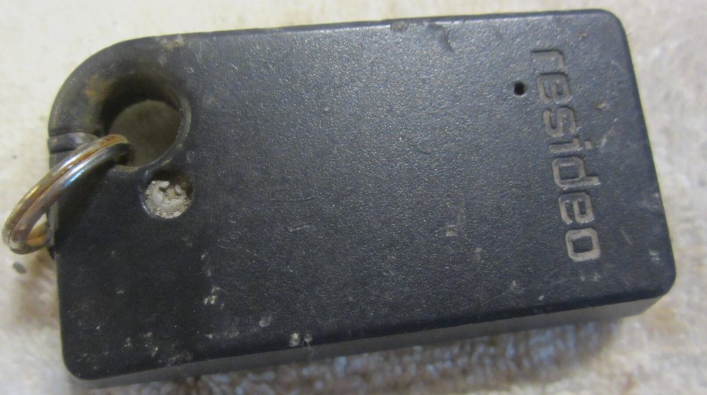 1 resideo Remote control Fob untested,security house auto