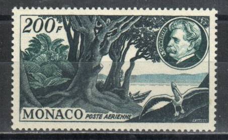 Monaco Stamp C40  - Dr. Schweitzer