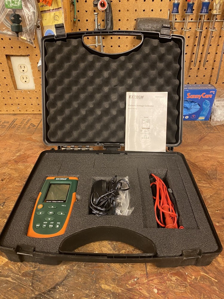 Extech PRC15 Current / Voltage Loop Calibrator Meter NIST Calibration Hand-held