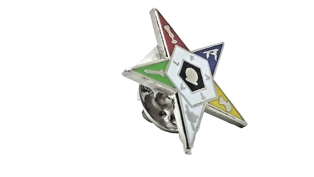 Eastern Star 1-inch Lapel Pin P02004