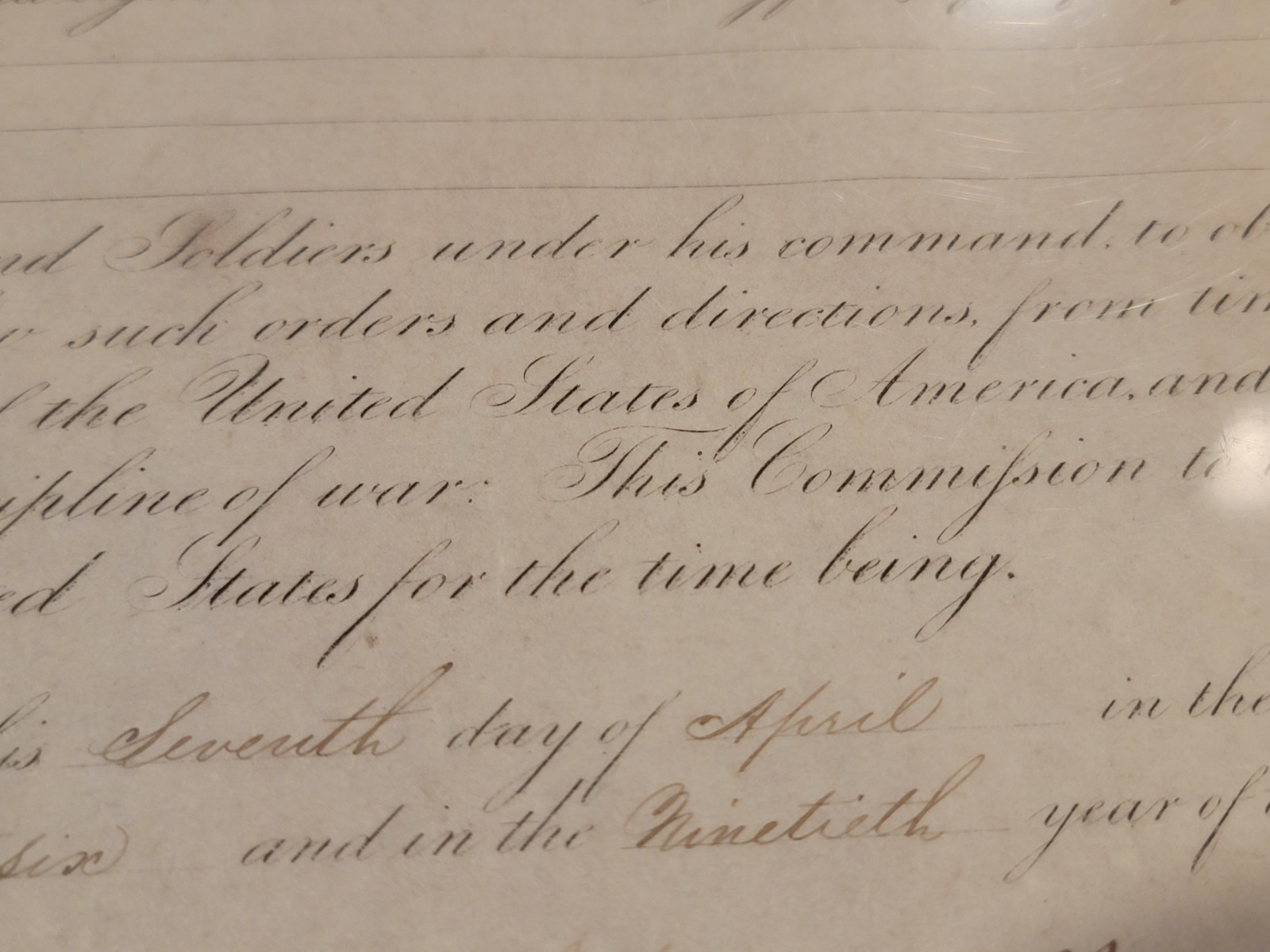 🌟HISTORIC President Andrew Johnson HAND SIGNED 1866 "MAJOR GENERAL" APPOINTMENT