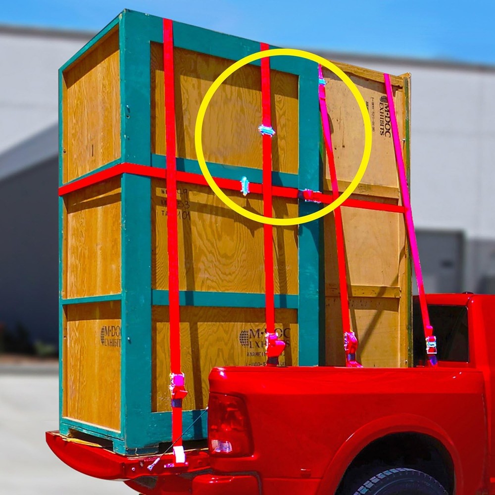 SNAP-LOC E-Track Strap Link Coupling Cinch 6-Pack, Logistic Tie-Down for Pickups