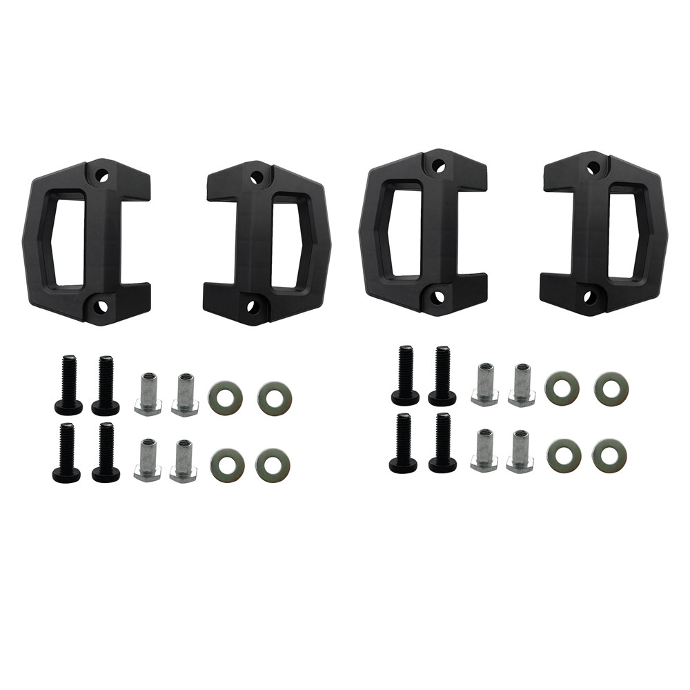 4PCS Fit for Ski-Doo LINQ CARGO 860201806 Luggage Rack Base W/Hardware Kit