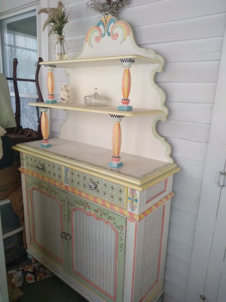 MACKENZIE CHILDS STYLE SIDEBOARD