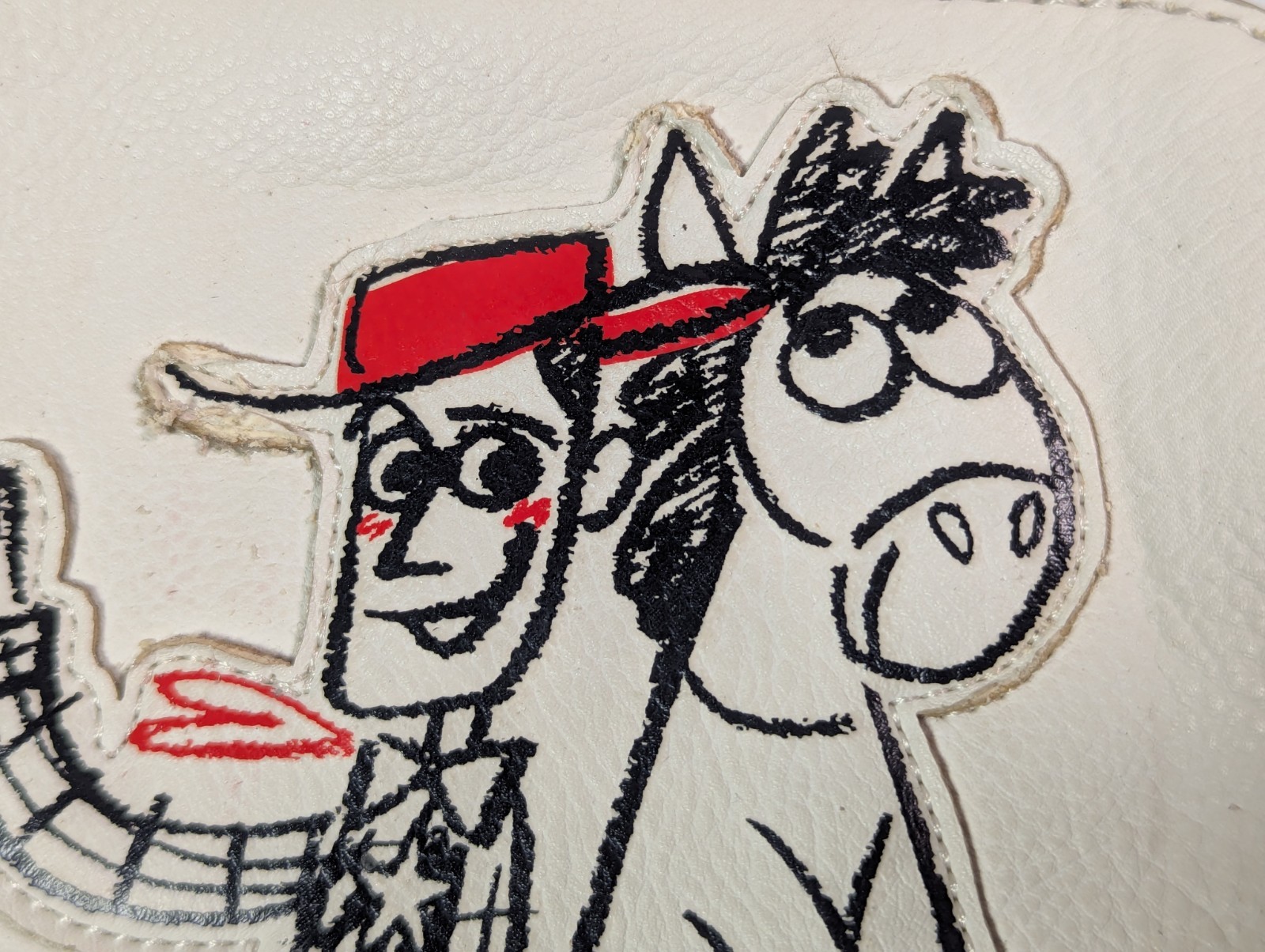 Disney Loungefly Toy Story Crossbody Purse White Woody Bullseye Sheriff