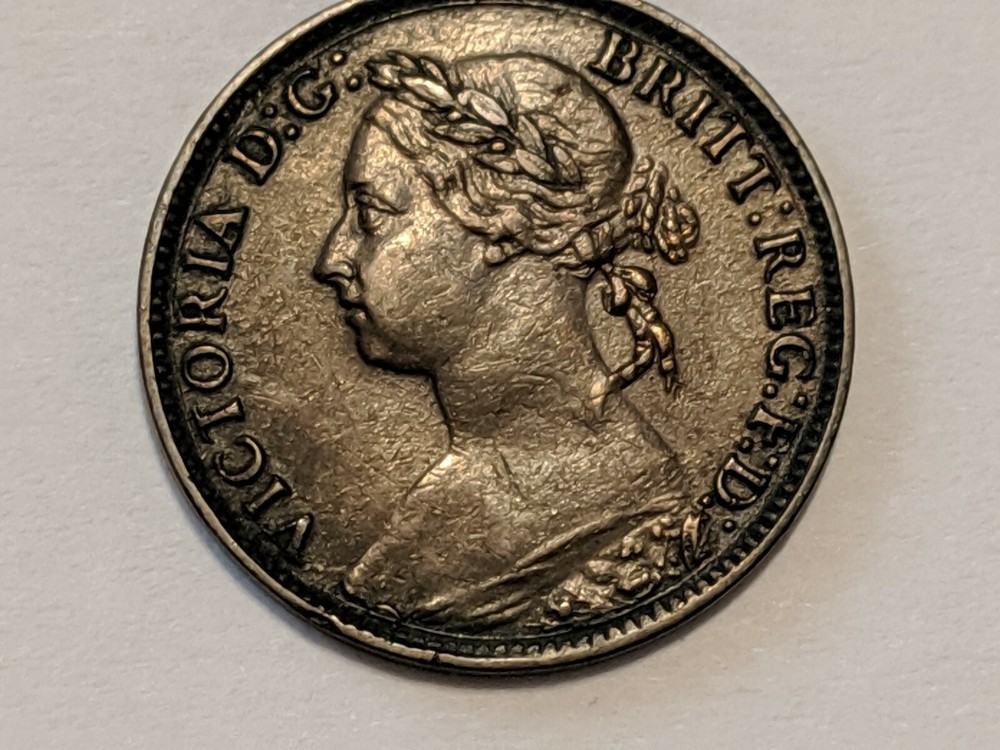 1886 GREAT BRITAIN FARTHING