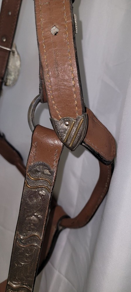 Showmanship Halter - silver embellishments