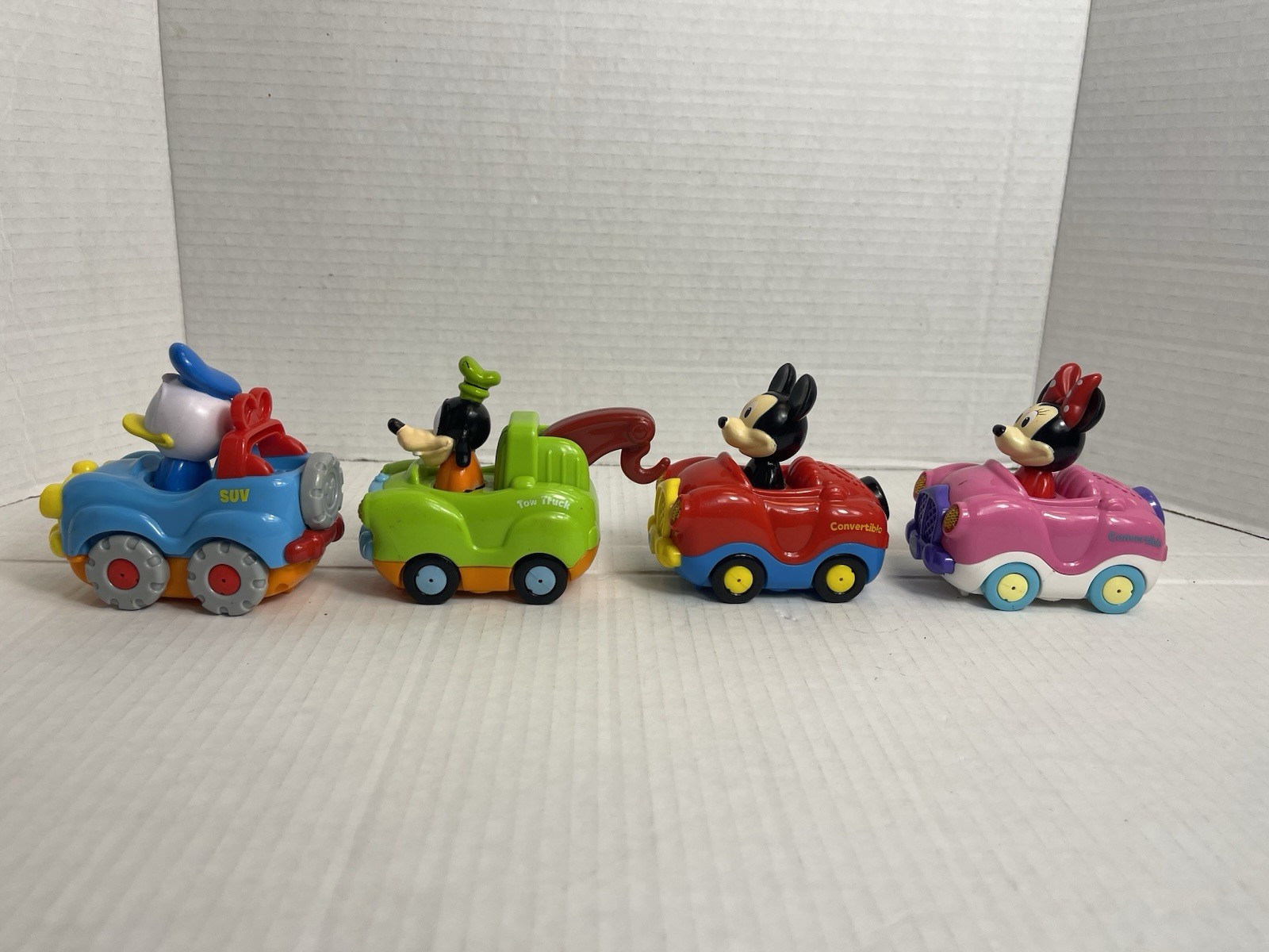 Vtech Go Go Smart Wheels Mickey Mouse Train, Convertible Lot Of 4 - Works