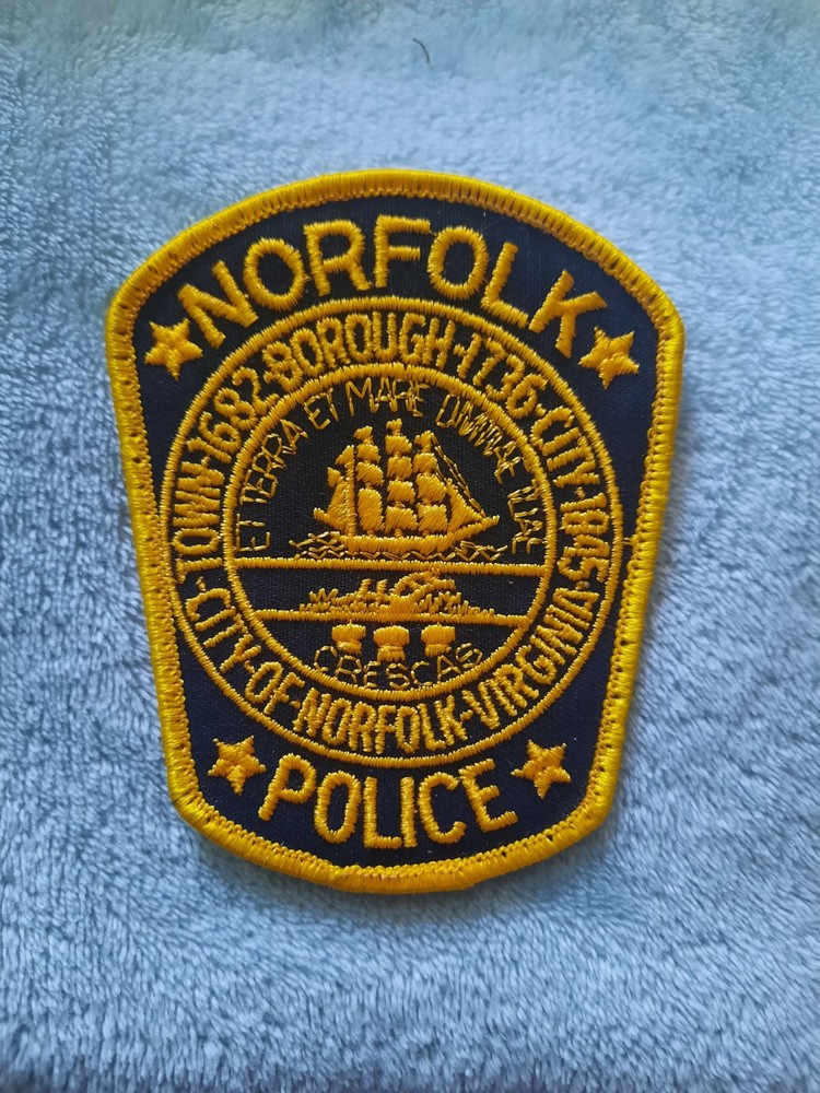 Norfolk VA Police Patch