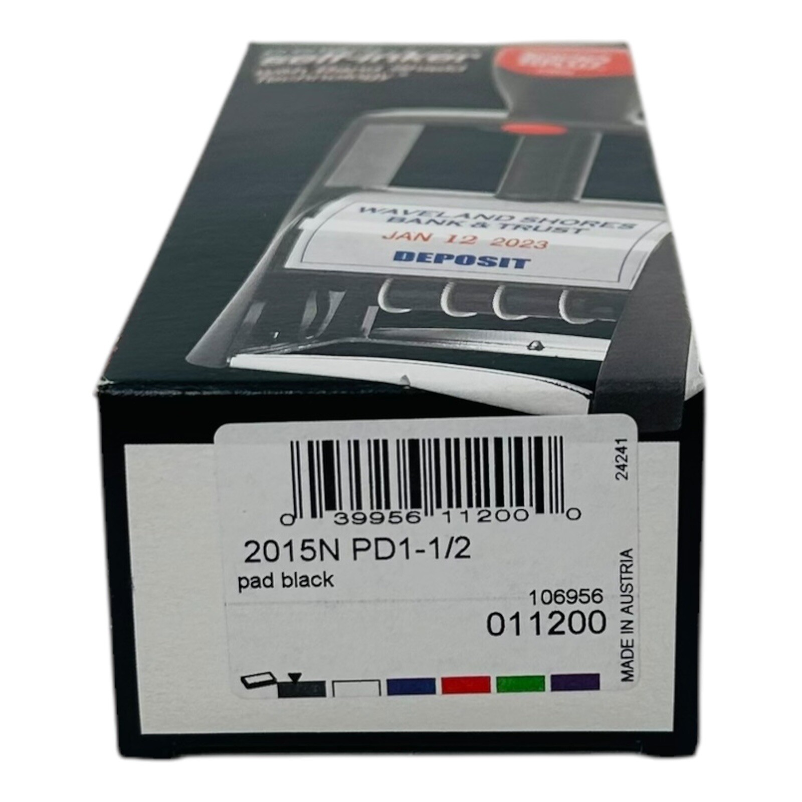 Cosco 2000PLUS Self-Inking Heavy-Duty Line Dater Black 5 Years (2024-2029)