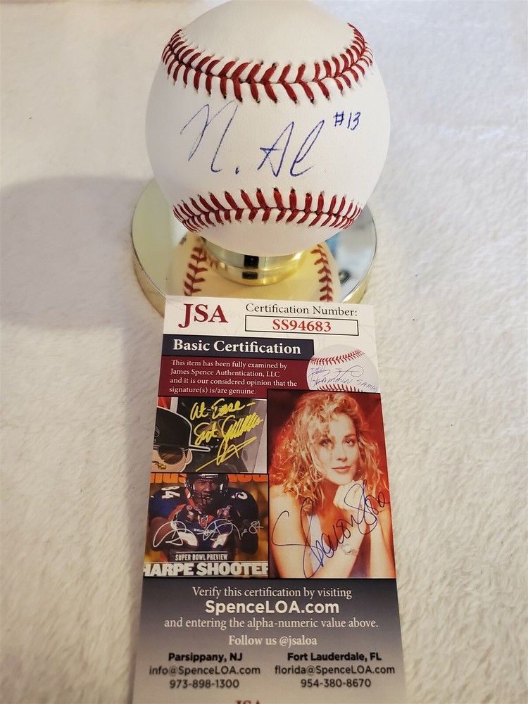 NICK SENZEL signed OML baseball JSA COA REDS