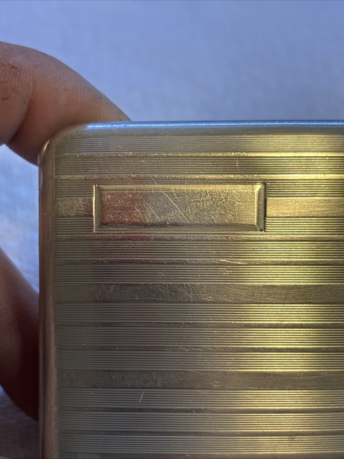 Vintage Elgin Cigarette Case Sterling Silver Not Engraved Springs Are Good USA.