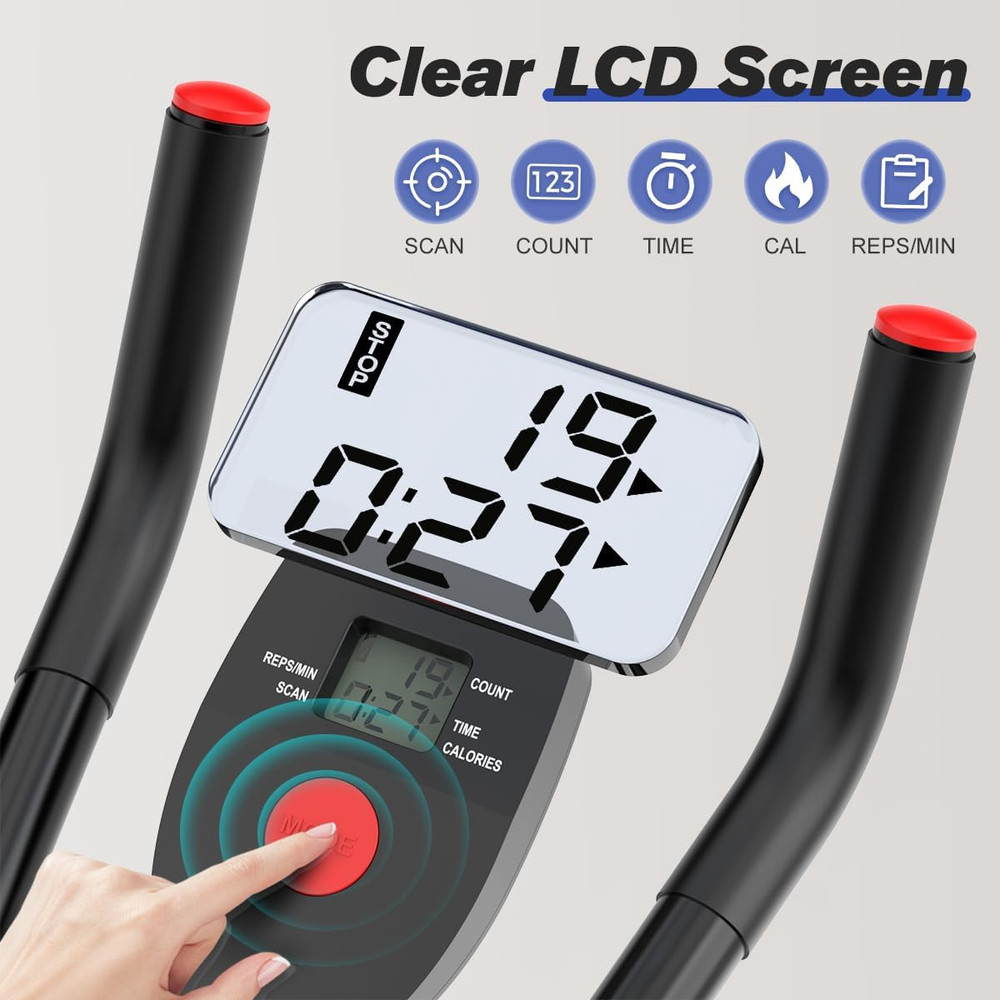 AB Workout Machine Adjustable Ab Trainer Machine Foldable Ab Cruncher Strength T