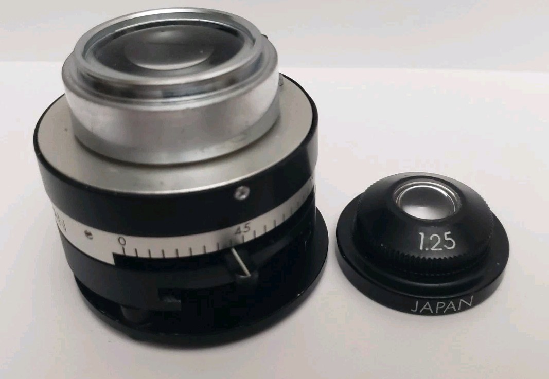 Olympus Tokyo POLARIZING MICROSCOPE Condenser 1.25