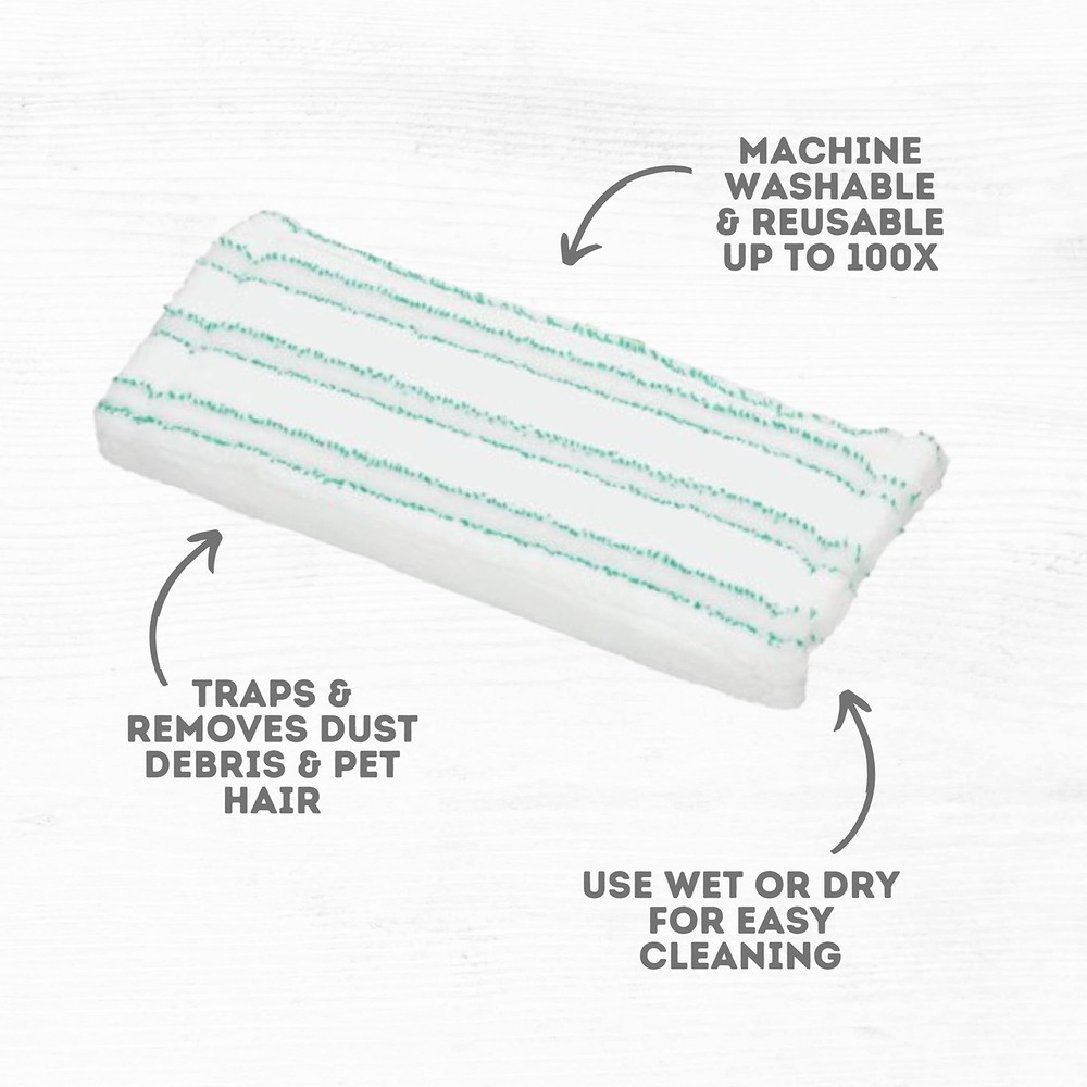 Quick Shine 2 Pack Smart Combo & Sustainable Hard Surface Floor Mop Refill Mo...
