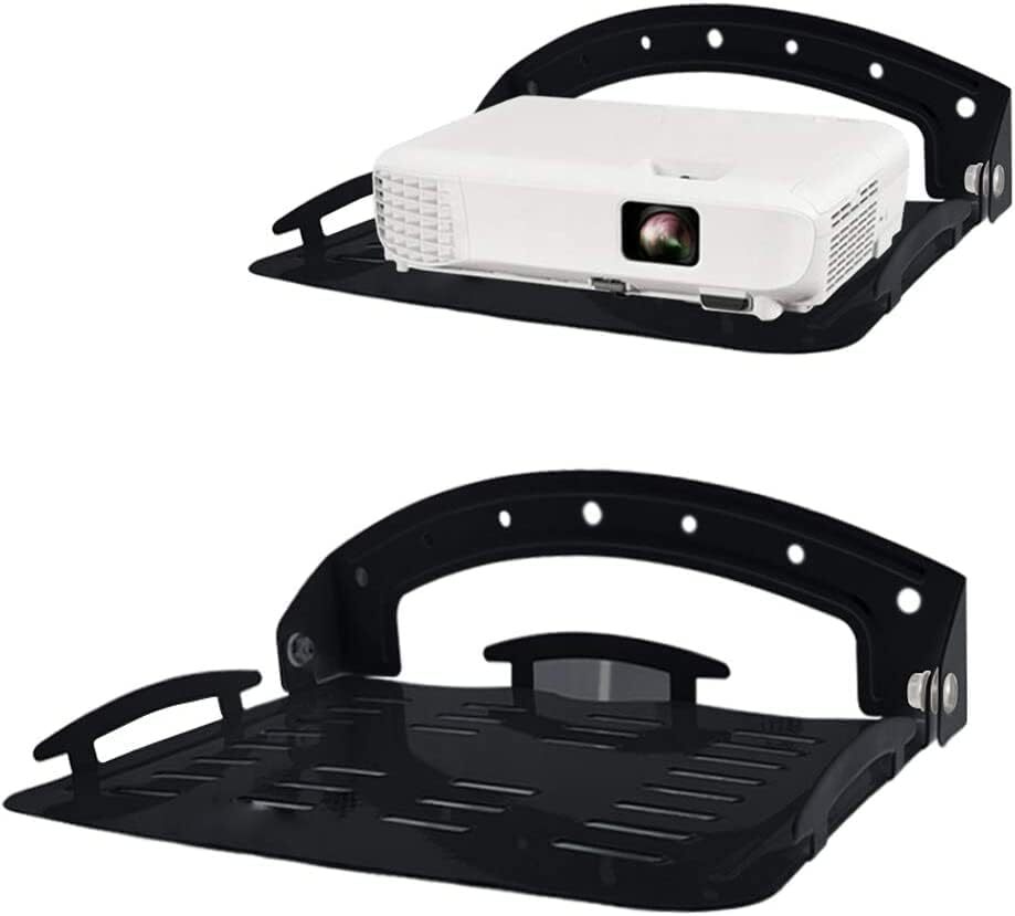 Floating Shelf For Projector Wall Mount 90degree Foldable Loading Capacity 8.8lb