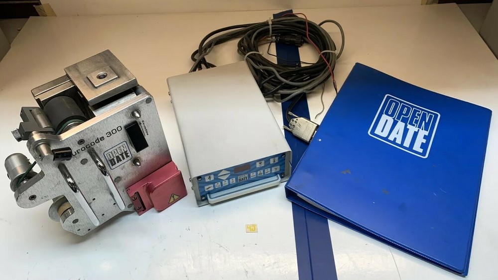 Open Date Eurocode 300 Hot Foil Label Printer W/Digital Controller Model 208001