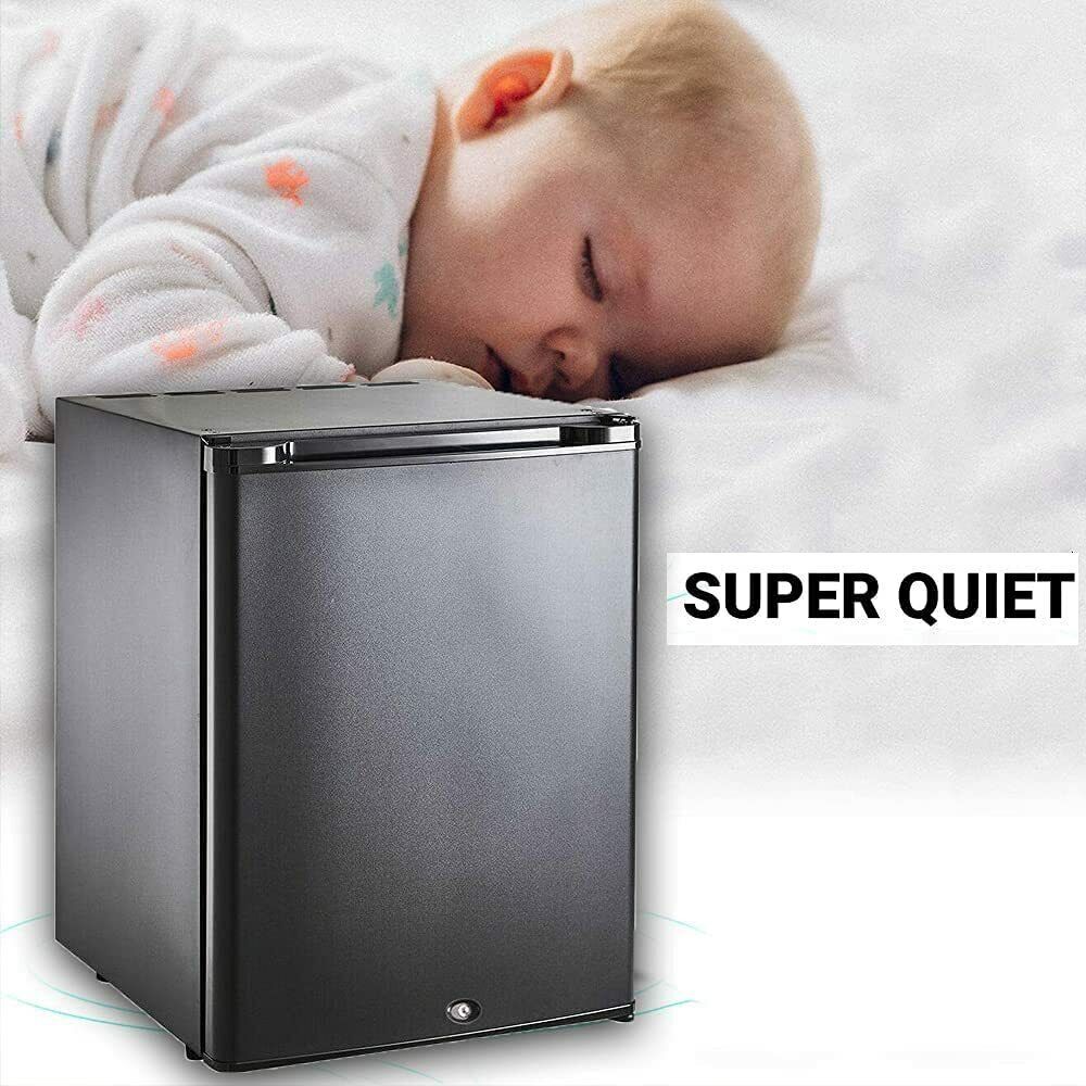 AC/DC12V Portable Travel Car Refrigerator Silent Truck Camper Fridge Quiet