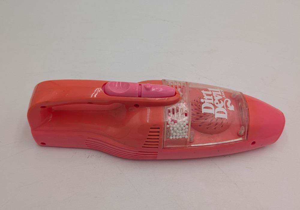 Dirt Devil Junior Toy Vacuum Handheld Pink TESTED