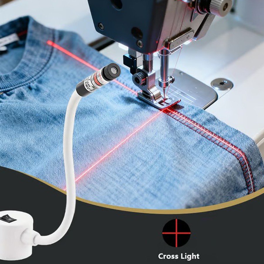 Cross Red Laser Positioning Light for Sewing Machine Cutting Machine 110-120V
