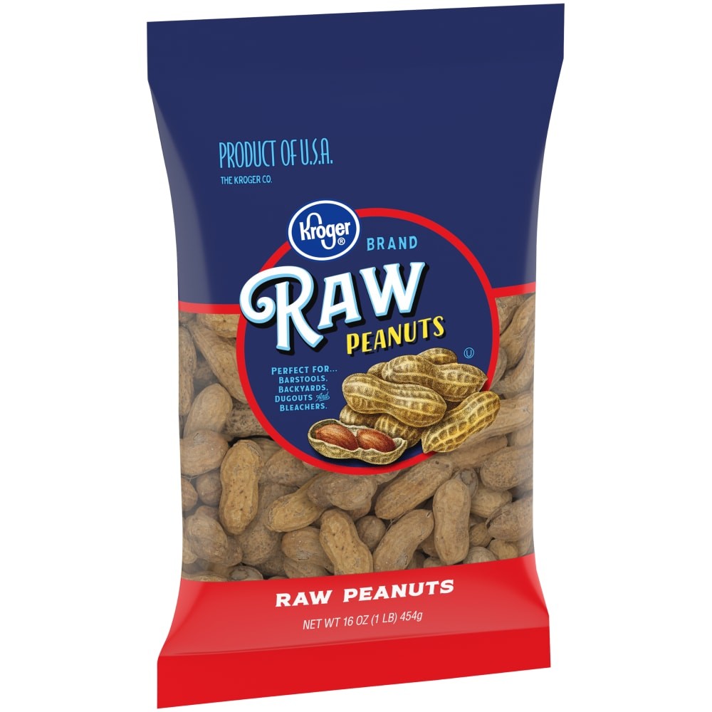 KG Raw Peanuts 16 oz - 5 Pack