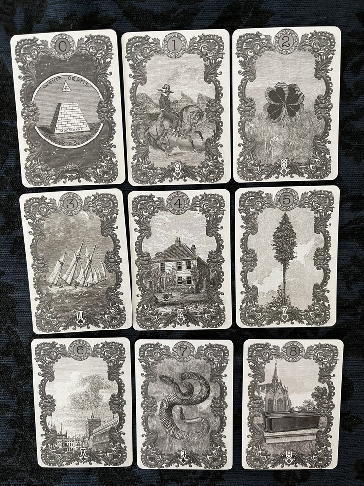 Lua Lenormand by Marie Bento Imperfect Second Printing - OOP HTF - NEW