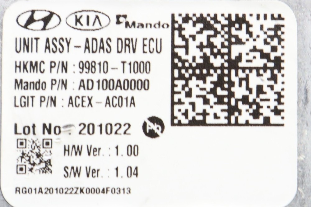 GENESIS G80 ADAS ADVANCED DRIVER ASSISTANCE CONTROL MODULE OEM 2021 ✔️