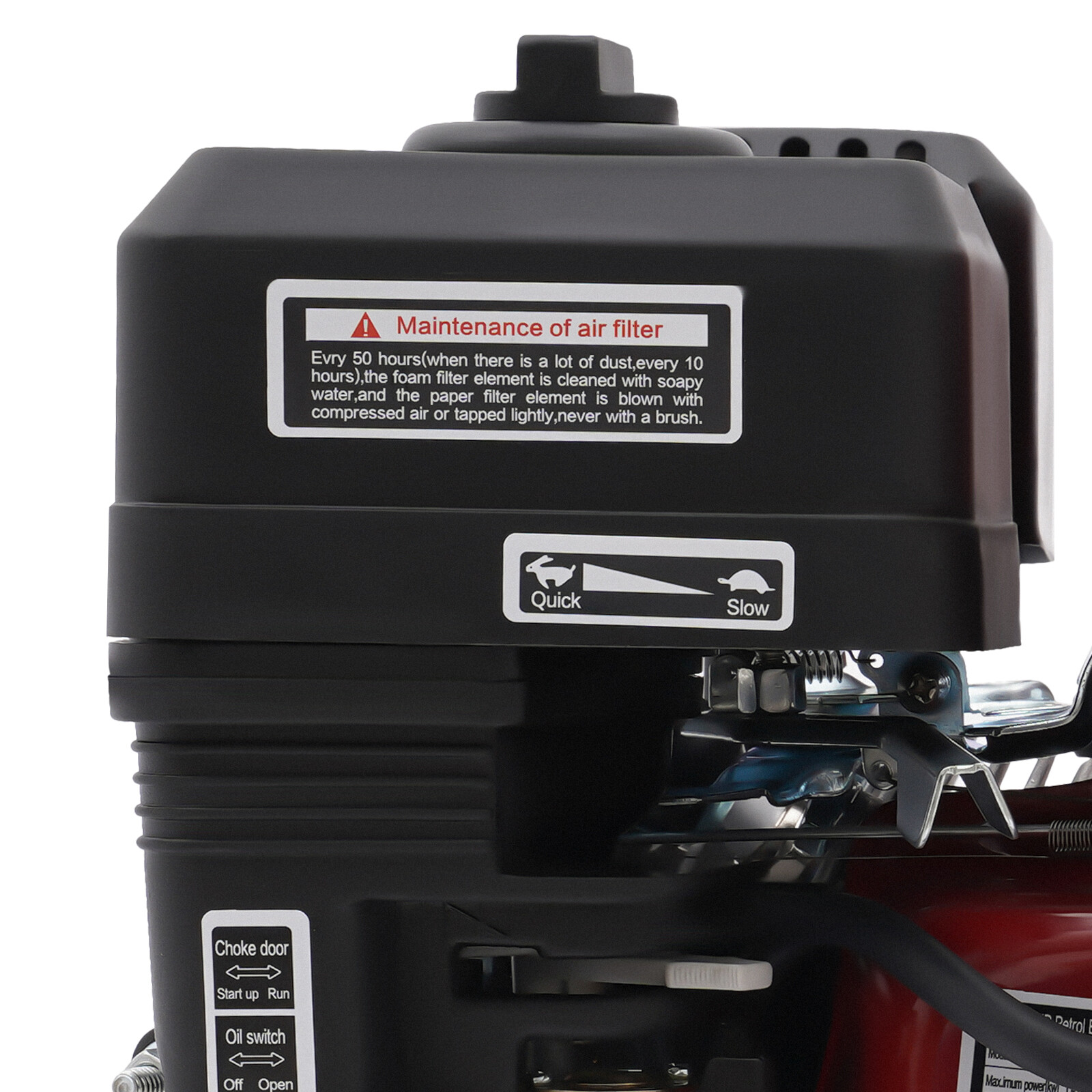 7.5HP Motor 4 Stroke Gas Powered Portable Engine 212cc Air Cooling Pull Start